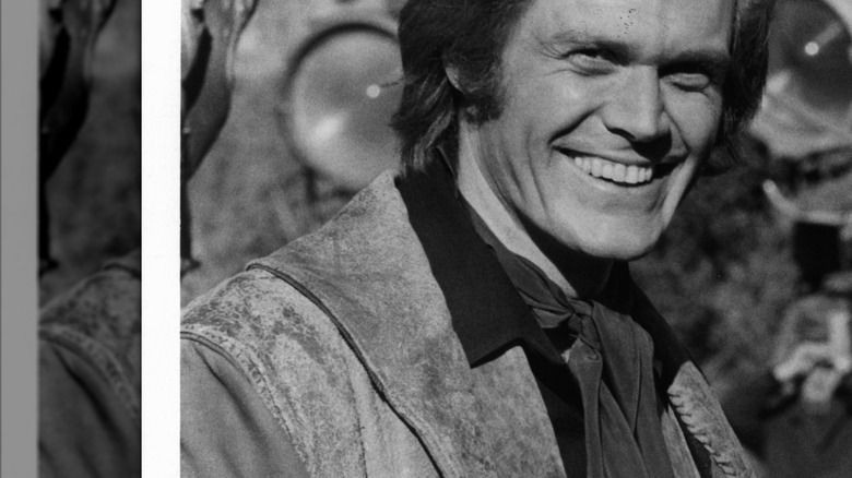 Black and white photo of Roger Davis