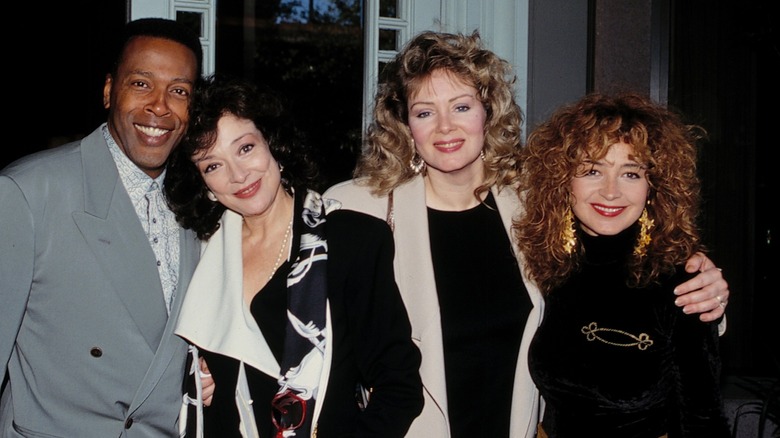 The cast of "Designing Women" circa the late '80s