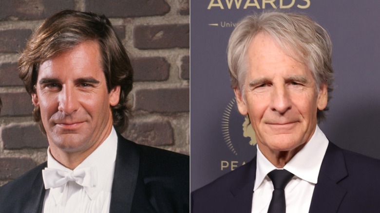 Scott Bakula in 1989 & at the 2024 Peabody Awards