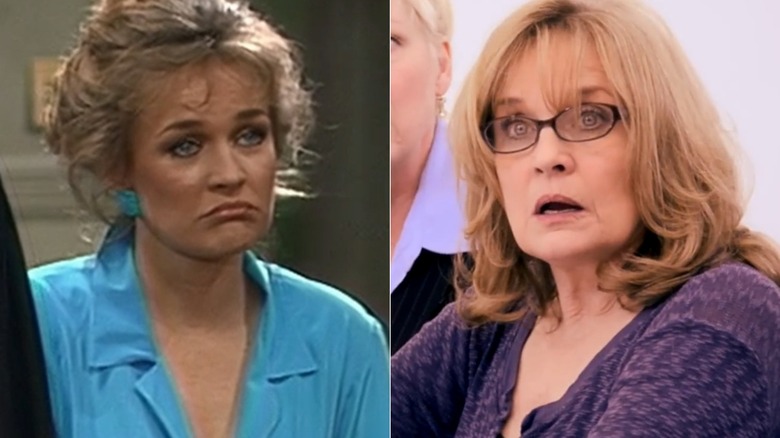Karen Austin in "Night Court"/Karen Austin in "Whole Day Down"