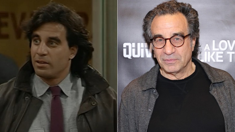 Ray Abruzzo in "Night Court"/Ray Abruzzo smiling at the "A Love Like This" premiere in 2026