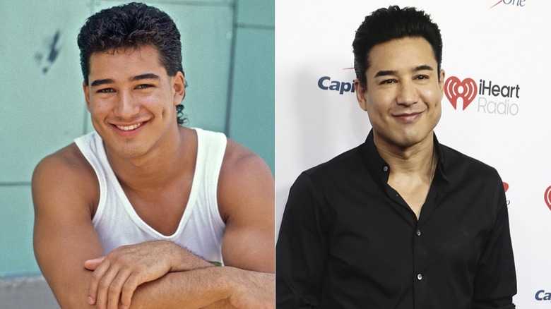 Side-by-side of Mario Lopez in the 90s and in 2026