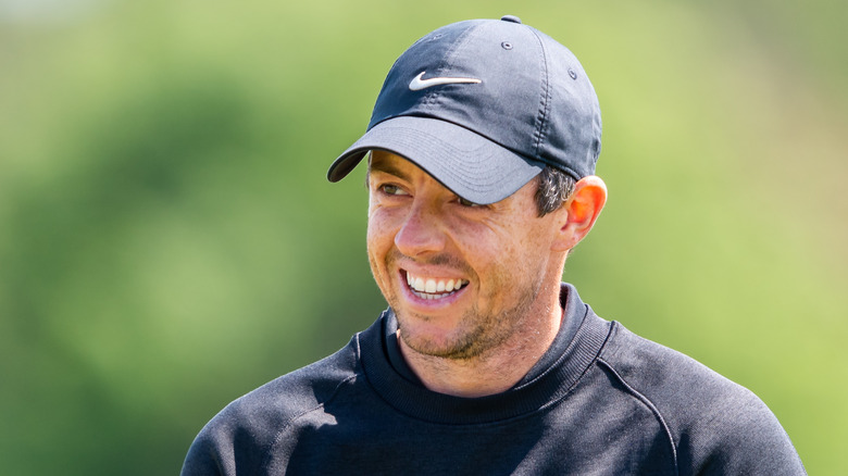 Rory McIlroy smiling 