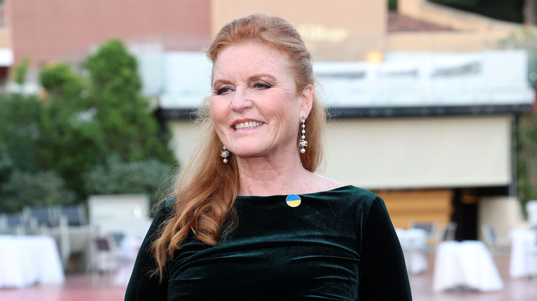 Sarah Ferguson smiling 