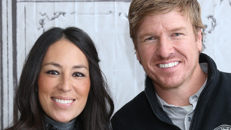 Chip and Joanna Gaines smiling 