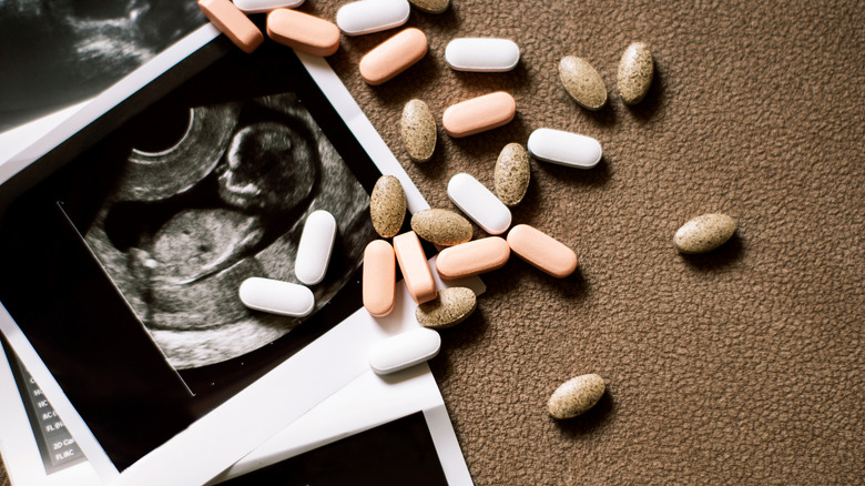 Fetal ultrasound and medication 