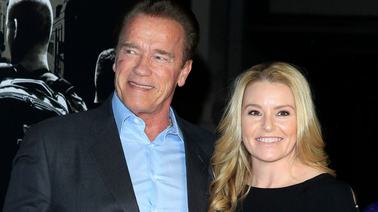 Arnold Schwarzenegger and Heather Milligan