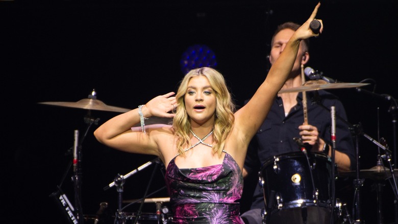 Lauren Alaina performing onstage