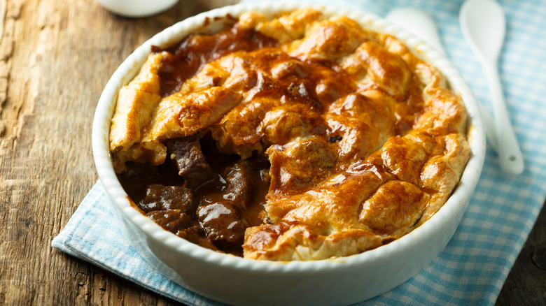 Steak and kidney pie