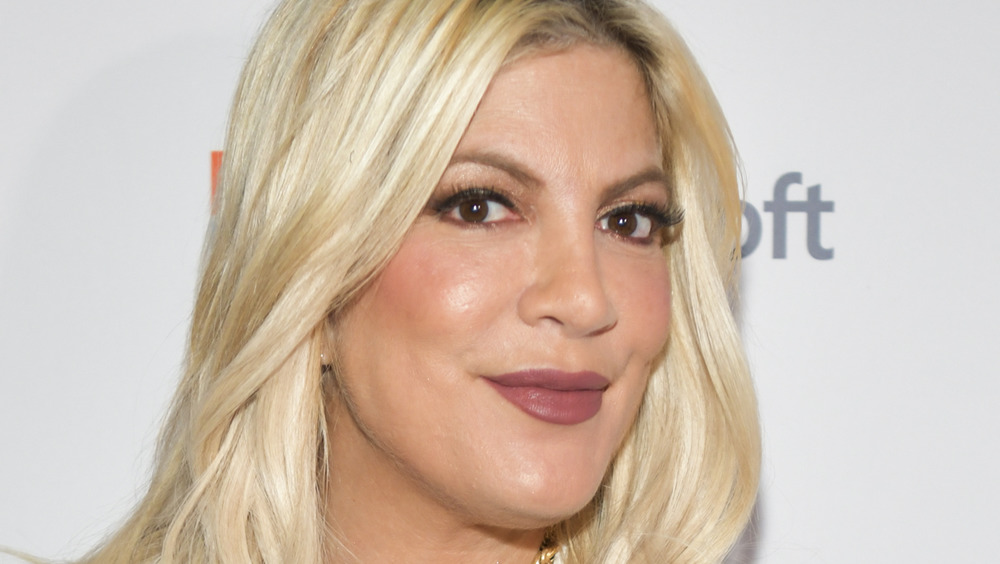 Tori Spelling on the red carpet