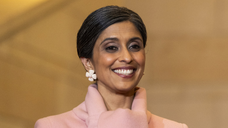 Second lady Usha Vance in Emancipation Hall