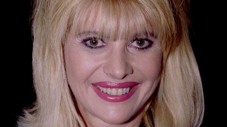 Ivana Trump smiling hair down