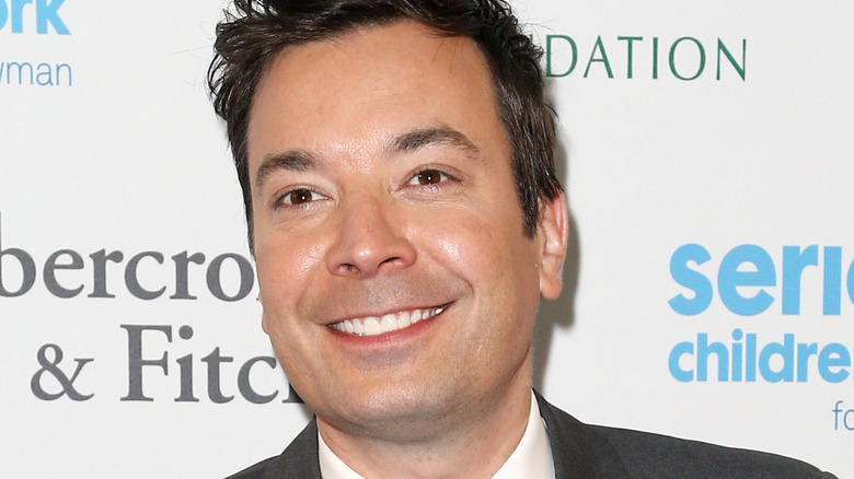 Jimmy Fallon on the red carpet 