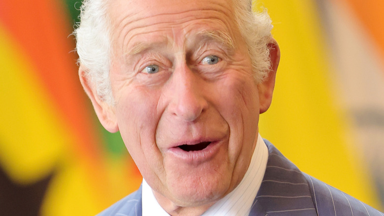 Prince Charles looking shocked