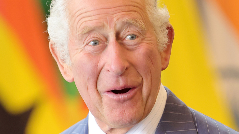 Prince Charles looking shocked