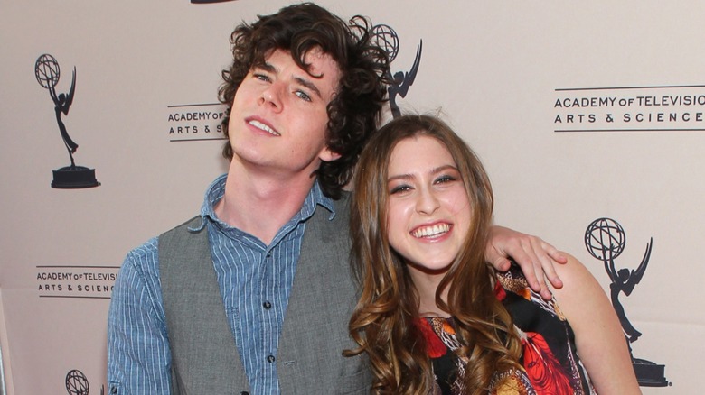 Eden Sher and Charlie McDermott at 
