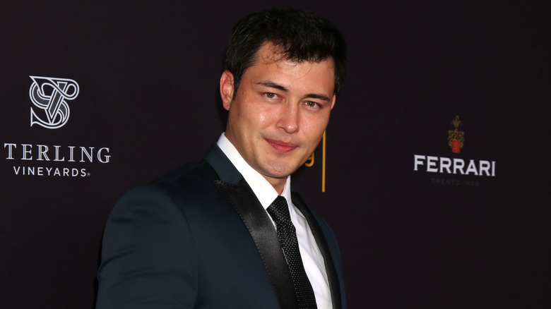 Christopher Sean smirking