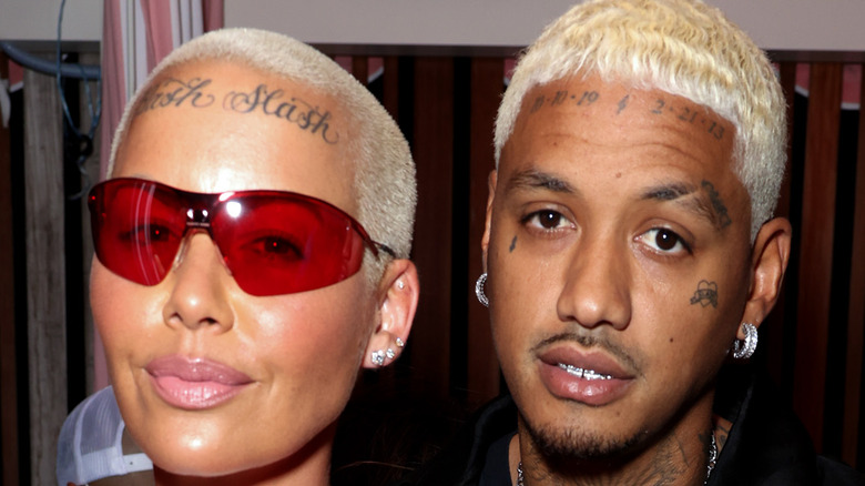 Amber Rose and Alexander Edwards