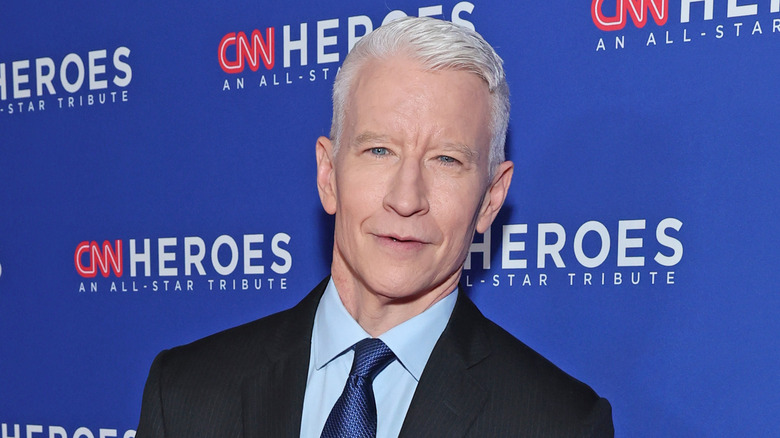 Anderson Cooper looking introspective