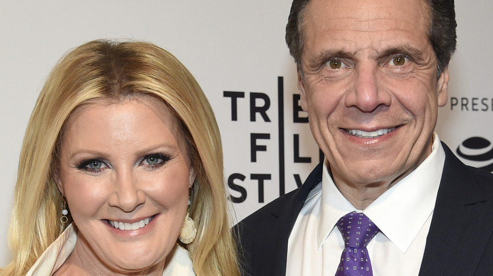 Sandra Lee and Andrew Cuomo smiling together