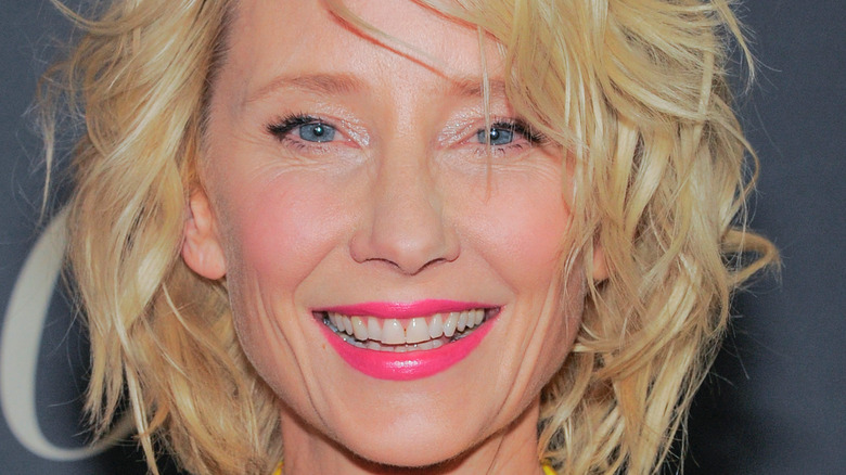 Anne Heche smiling