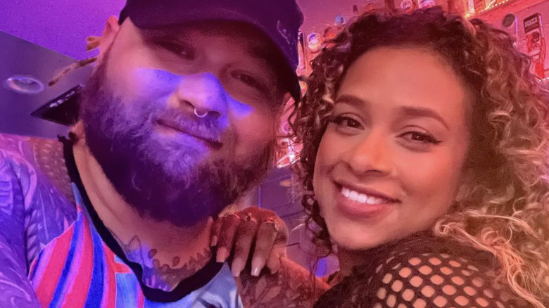 Bray Wyatt and fiancée, JoJo Offerman.