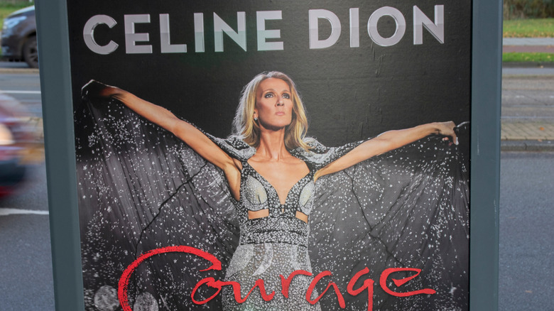 Ad for Courage tour