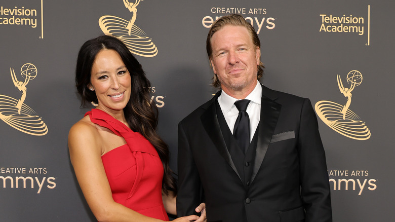 Joanna and Chip Gaines smiling