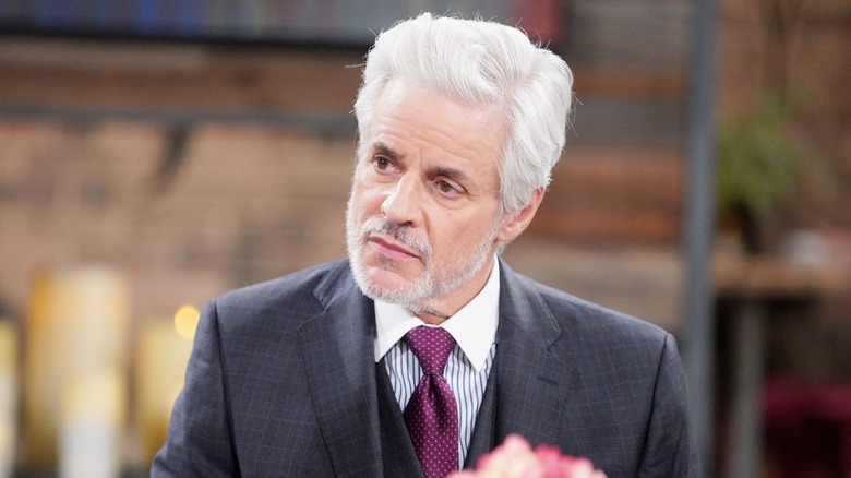 Christian J. LeBlanc frowning