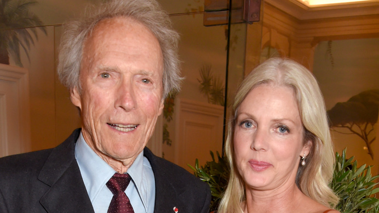 Clint Eastwood and Christina Sandera 