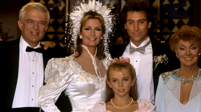 A wedding scene from "Days of Our Lives" 