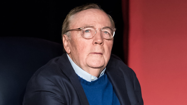 James Patterson at a talk