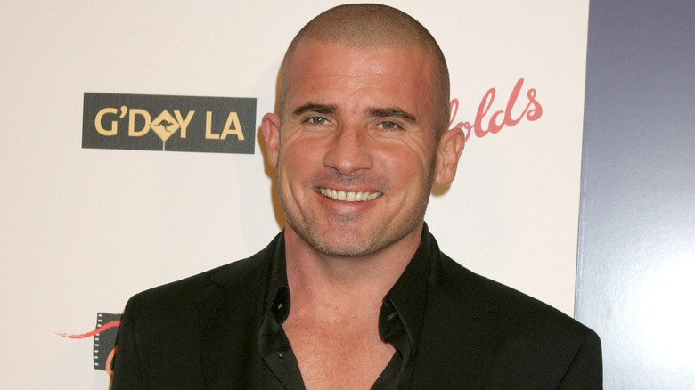 Dominic Purcell smiling