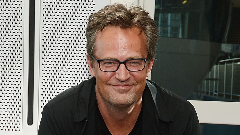 Matthew Perry poses for a photograph. 