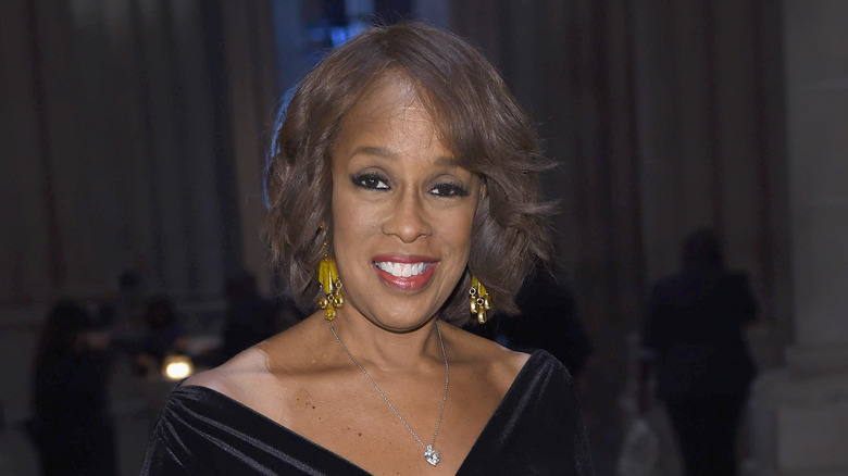 Gayle King smiling
