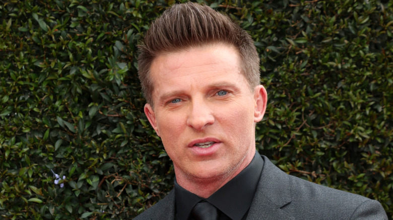 Steve Burton on the red carpet