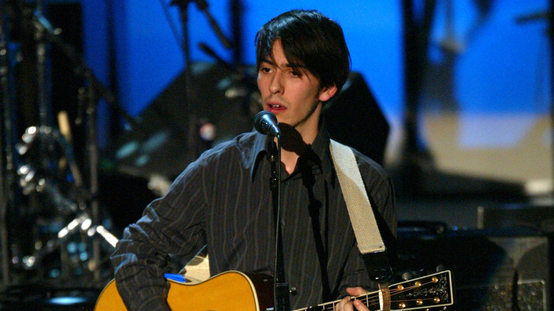 Dhani Harrison, son of inductee George Harrison