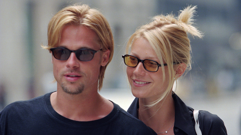 Gwyneth Paltrow and Brad Pitt 