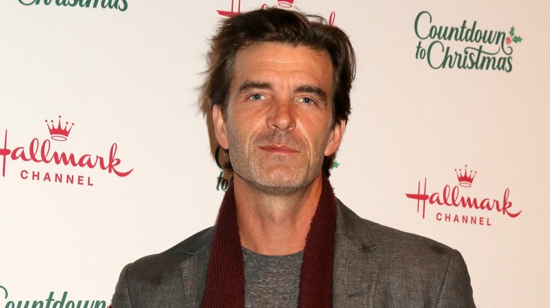 Lucas Bryant on the red carpet for Hallmark 