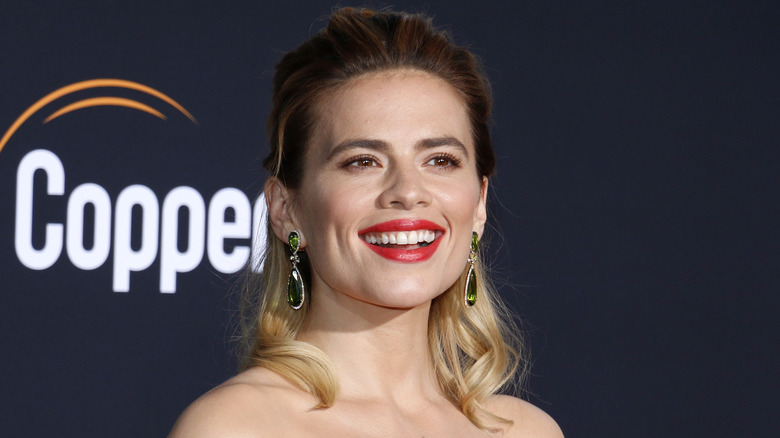 Hayley Atwell smiling