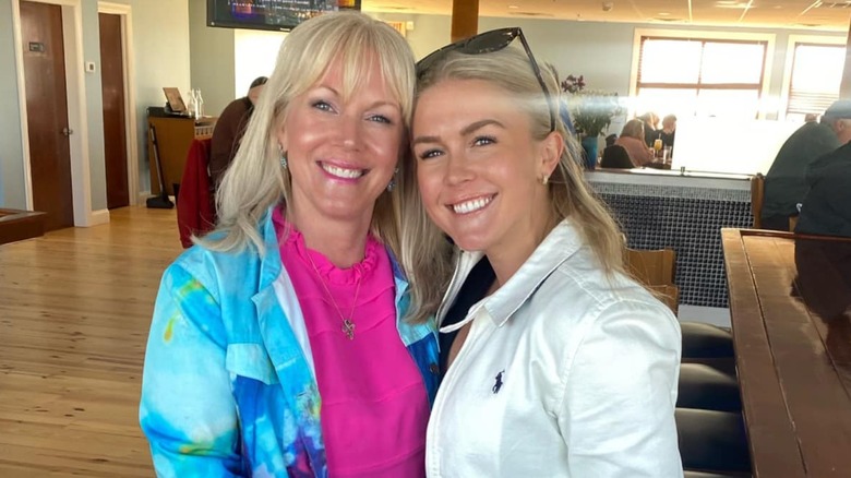 Erin and Karoline Leavitt smiling together