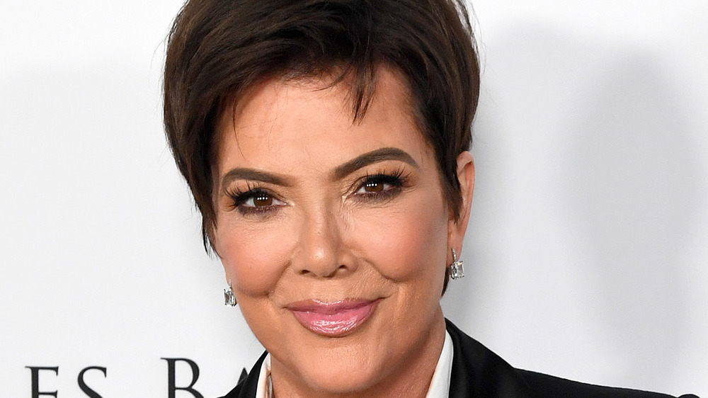 Kris Jenner smiling at event