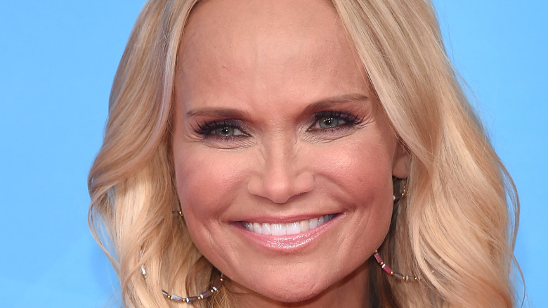 Kristin Chenoweth smiling on the red carpet 