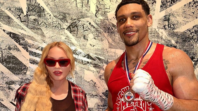 Madonna and rumored boyfriend Josh Popper