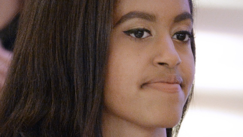 Malia Obama at event