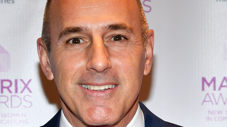 Matt Lauer smiling