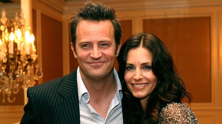 Matthew Perry and Courteney Cox