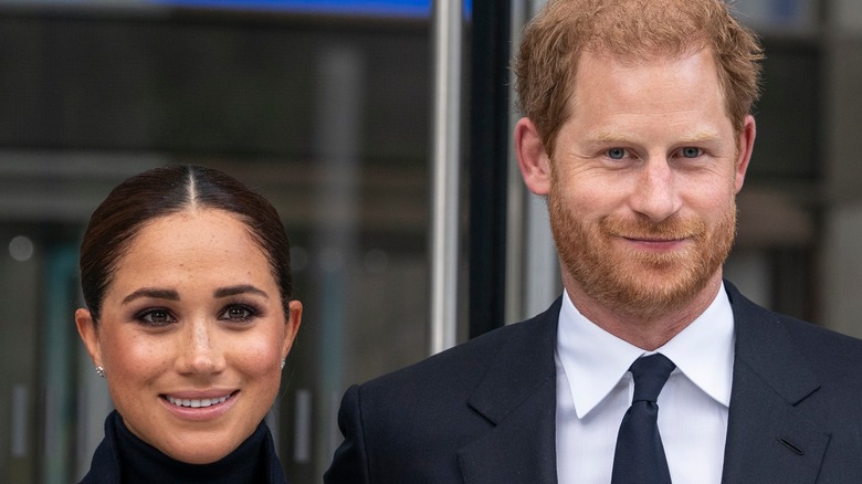 Prince Harry and Meghan Markle September 2021