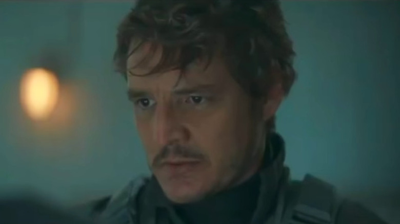 Pedro Pascal plays the Mandalorian