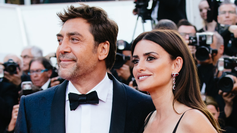 Penélope Cruz and Javier Bardem on the red carpet